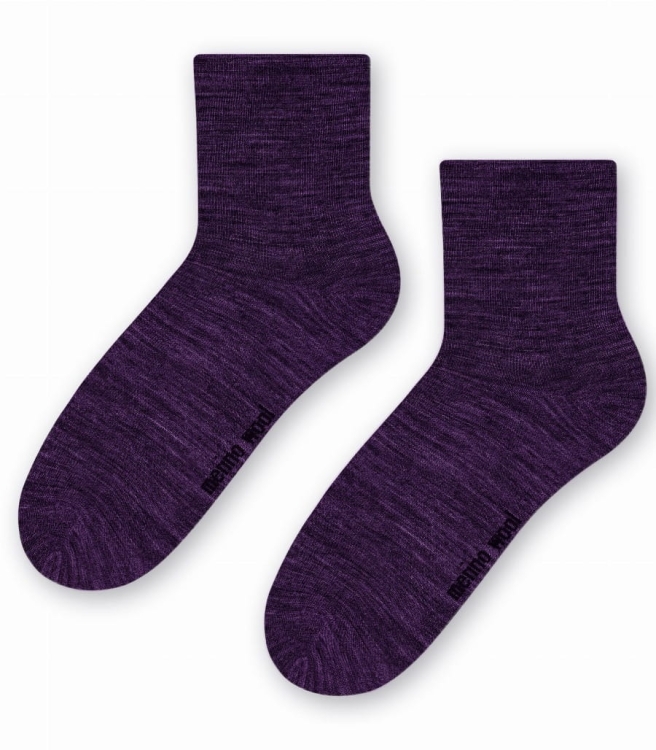 Skarpety-damskie-z-welny-merino-steven-130-melanz-fiolet.jpg