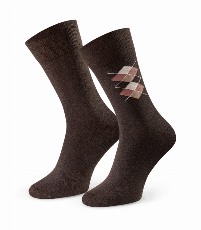 Skarpety-garniturowe-meskie-ze-wzorem-w-romby-steven-056-melanz-brazowy.jpg