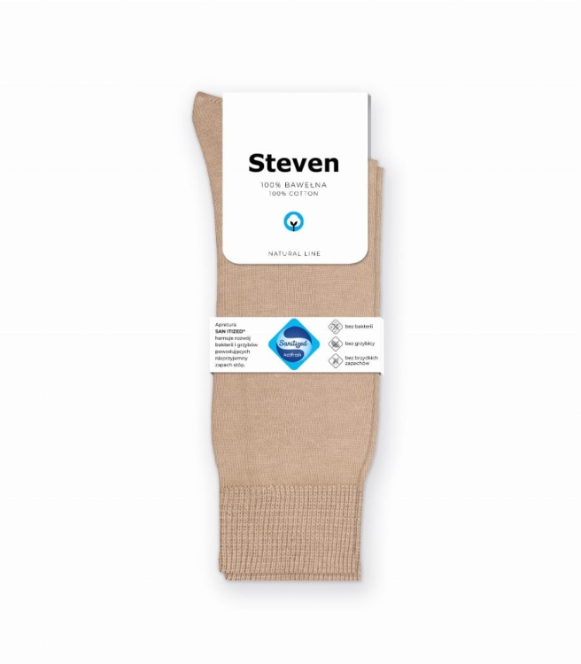 Skarpety-100-procent-bawelny-sanitized-steven-055-bezowe.jpg